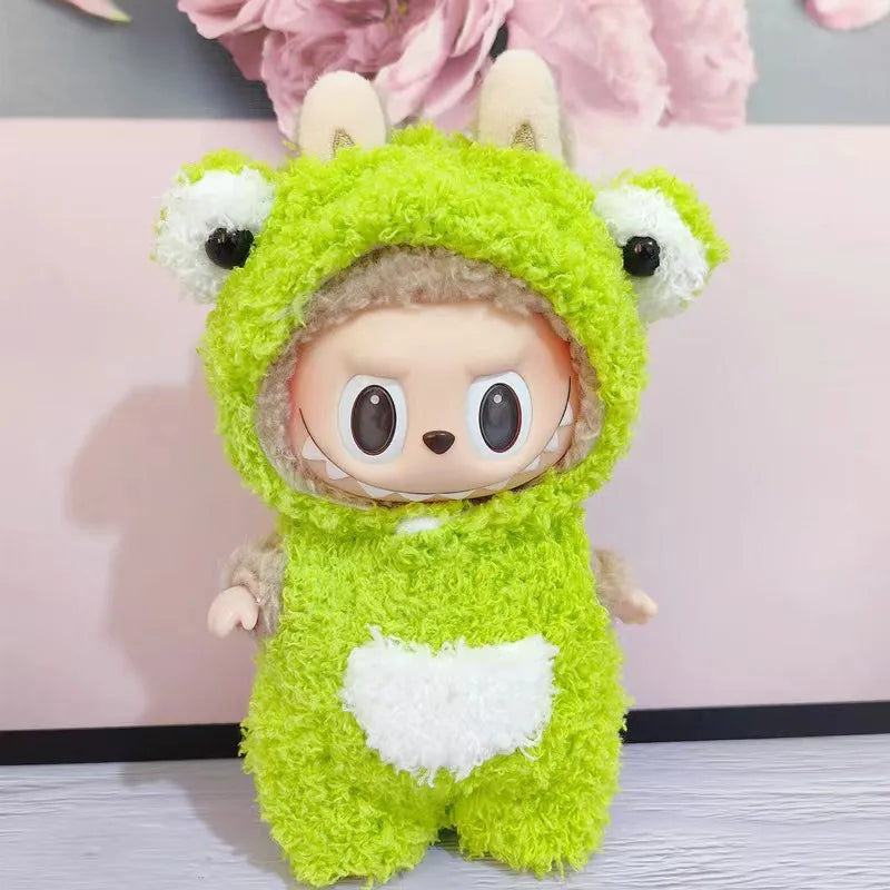 Handmade Fuzzy Frog Outfit