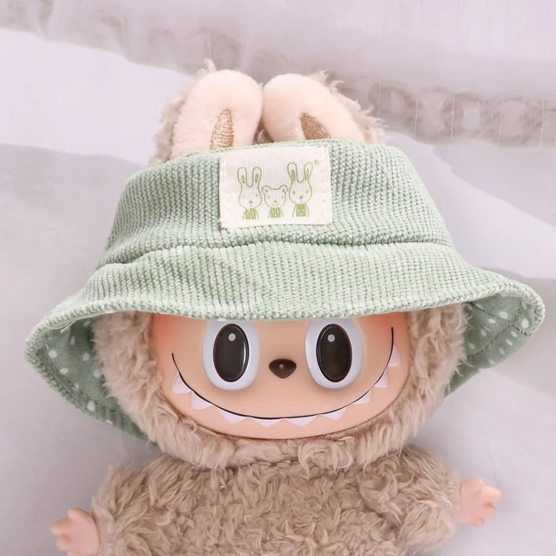 Handmade Corduroy Hat for Dolls