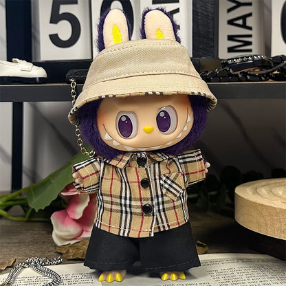 Handmade Classic Plaid Streetwear Outfit