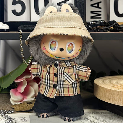 Handmade Classic Plaid Streetwear Outfit