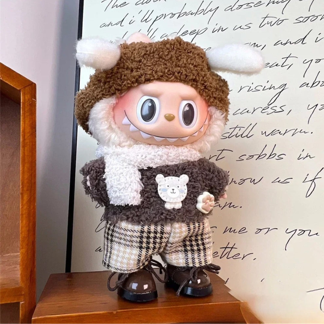 Handmade Grey Bear Outfit