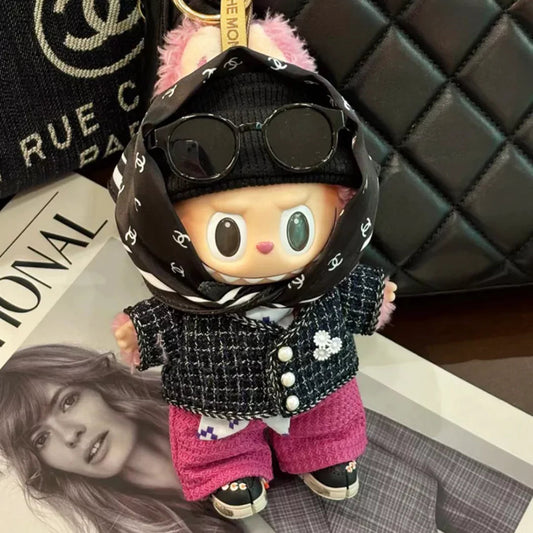 Handmade Celebrity-Inspired Tweed Jacket Outfit