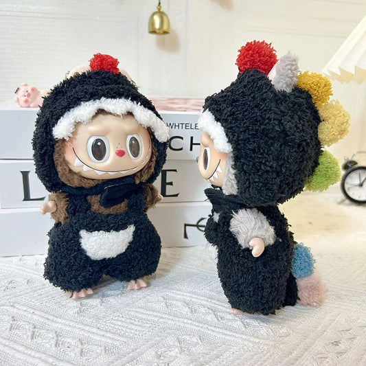 Handmade Pom Pom Dino Outfit