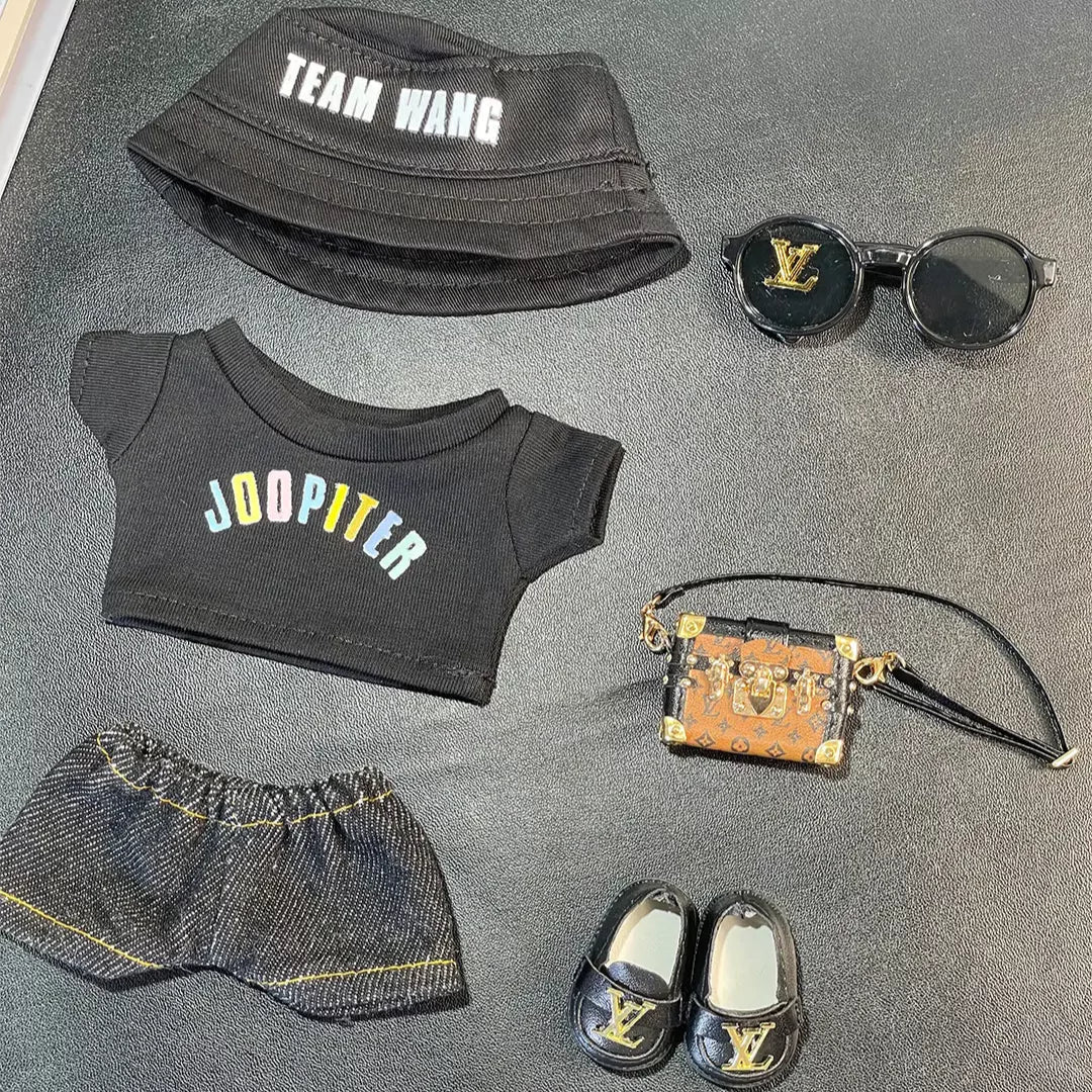 Handmade Celebrity-Inspired All Black Outfit