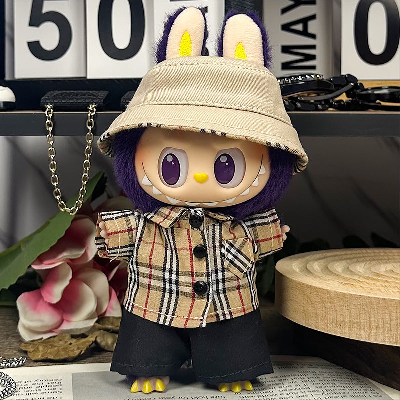 Handmade Classic Plaid Streetwear Outfit